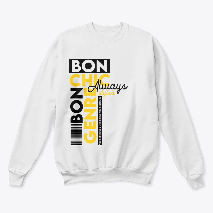 BON CHIC BON GENRE (BCBG) Unisex Crewneck Sweatshirt