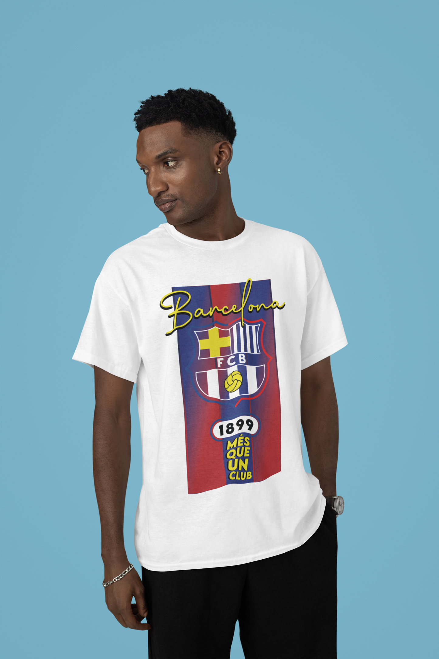 BARCELONA FANS SPORT T-SHIRT