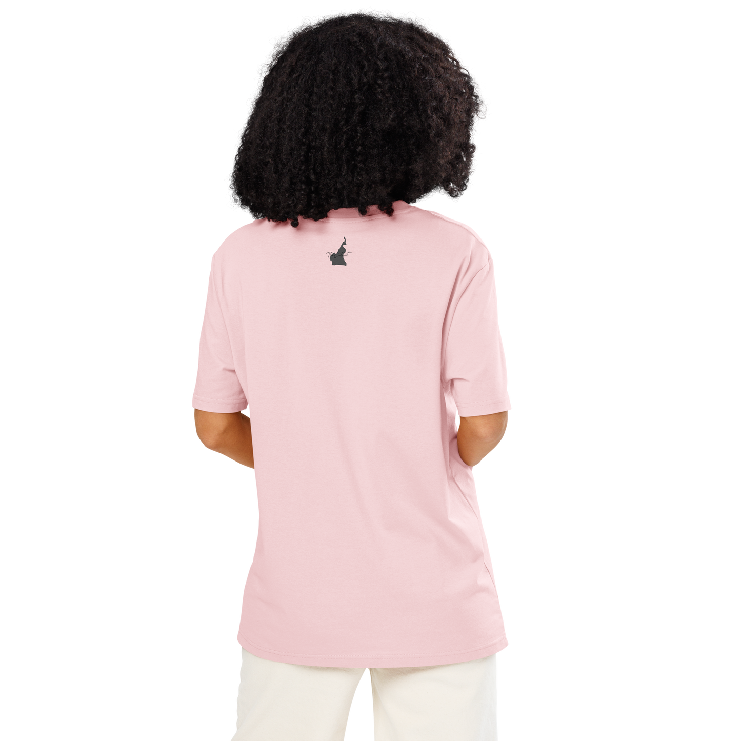 T-shirt Rose pale unisexe The Continent