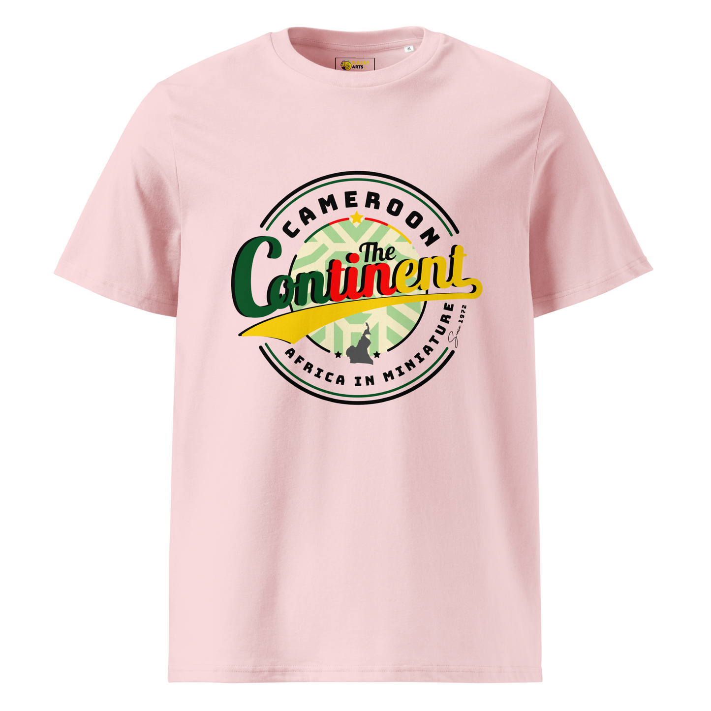T-shirt Rose pale unisexe The Continent